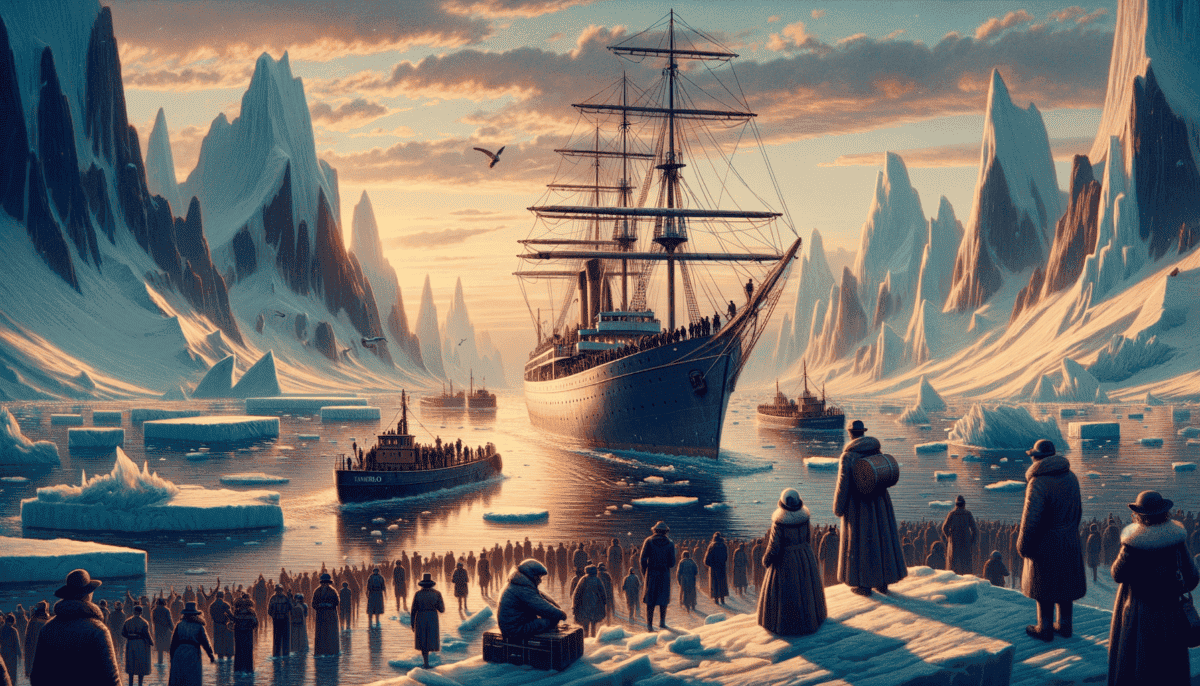 Ernest Shackleton: Braving the Frozen South in Legendary Antarctic Expeditions 1 Image Description