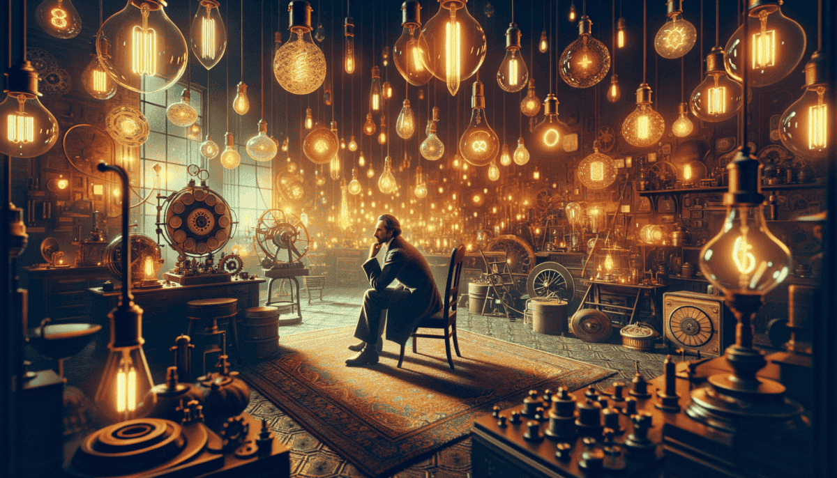 Thomas Edison: Lighting Up the World with the Electric Bulb 5 Image Description