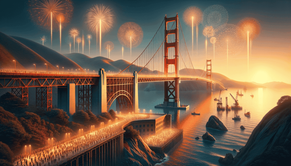 The Golden Gate Bridge: Spanning the Waters of San Francisco Bay 5 Image Description
