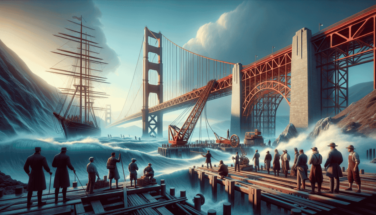 The Golden Gate Bridge: Spanning the Waters of San Francisco Bay 3 Image Description