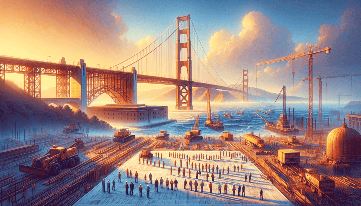 The Golden Gate Bridge: Spanning the Waters of San Francisco Bay 1 Image Description