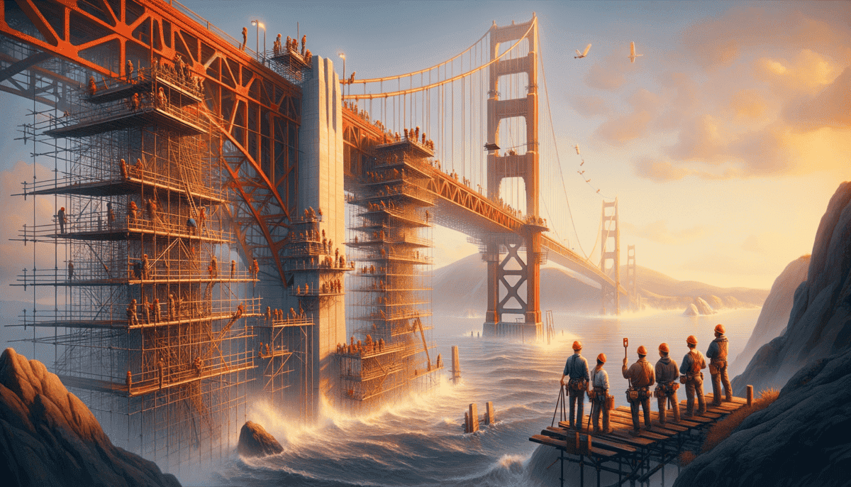 The Golden Gate Bridge: Spanning the Waters of San Francisco Bay 2 Image Description