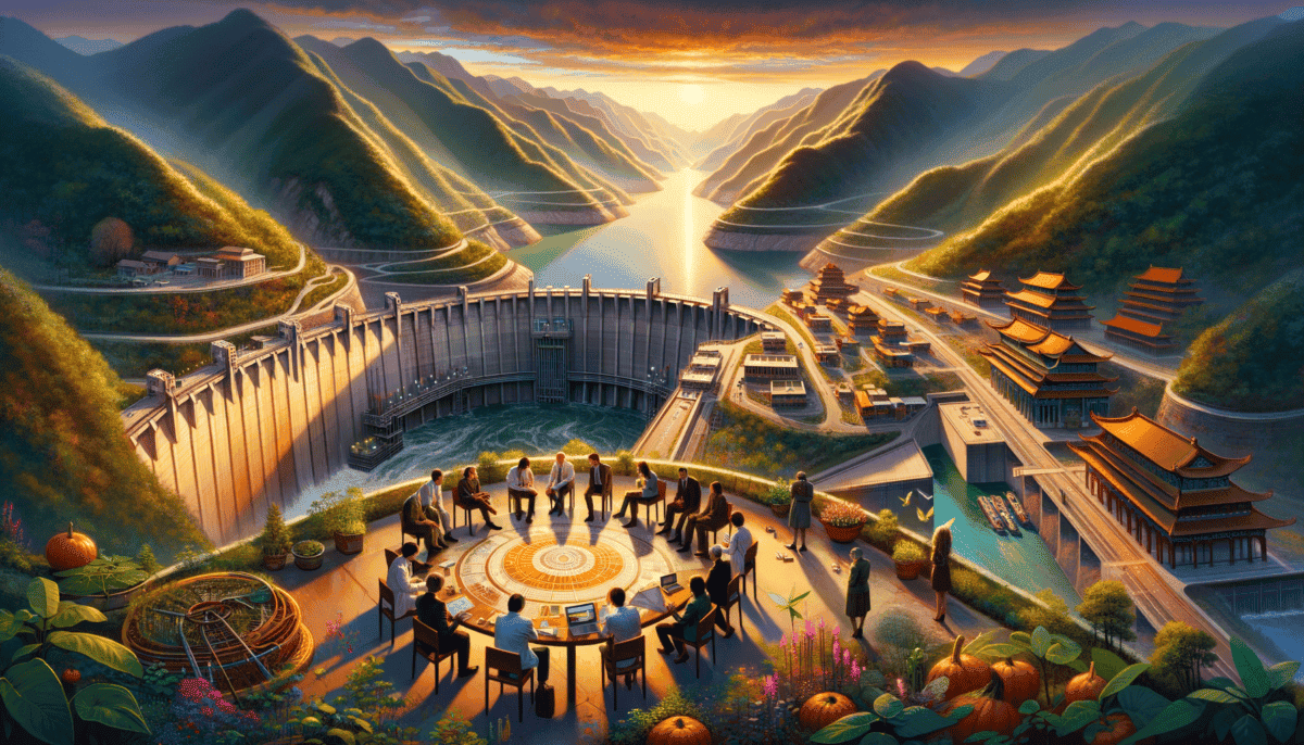 The Three Gorges Dam: Harnessing the Power of the Yangtze River 5 Image Description