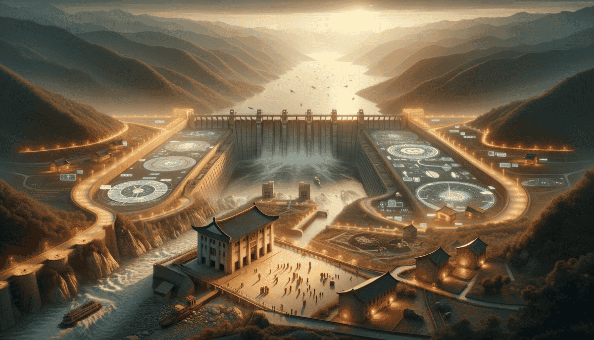 The Three Gorges Dam: Harnessing the Power of the Yangtze River 2 Image Description