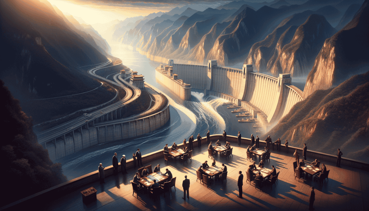 The Three Gorges Dam: Harnessing the Power of the Yangtze River 1 Image Description
