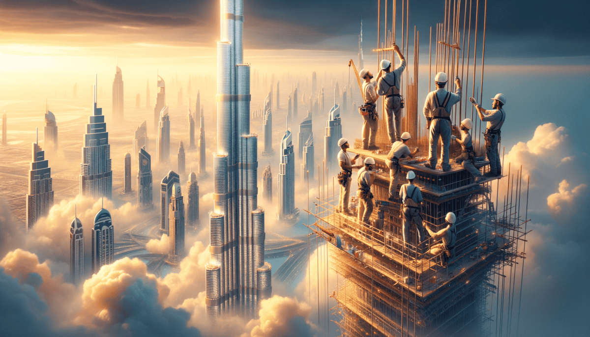 The Burj Khalifa: Soaring to the Skies, Dubai's Marvel of Engineering 4 Image Description