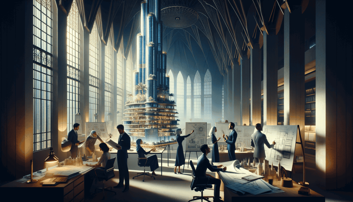 The Burj Khalifa: Soaring to the Skies, Dubai's Marvel of Engineering 1 Image Description