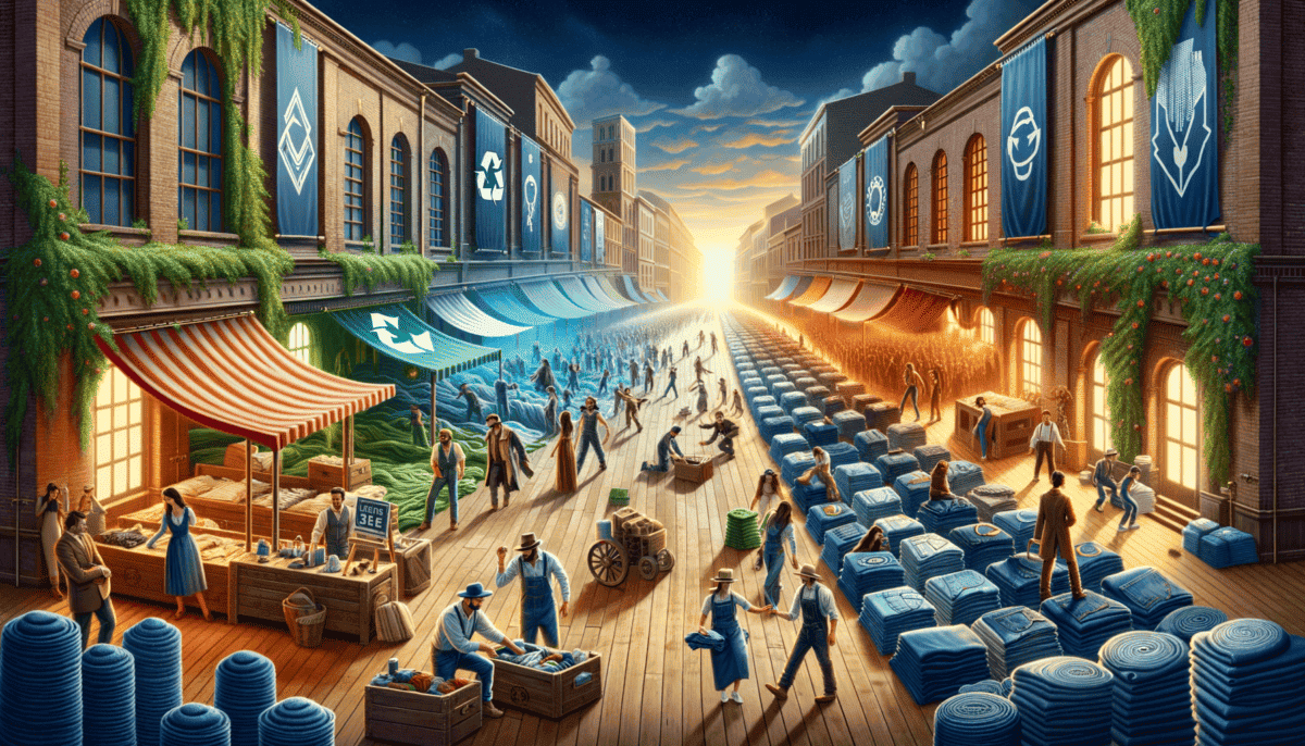 The Denim Dynasty: Weaving the World Together with Indigo and Innovation 4 Image Description