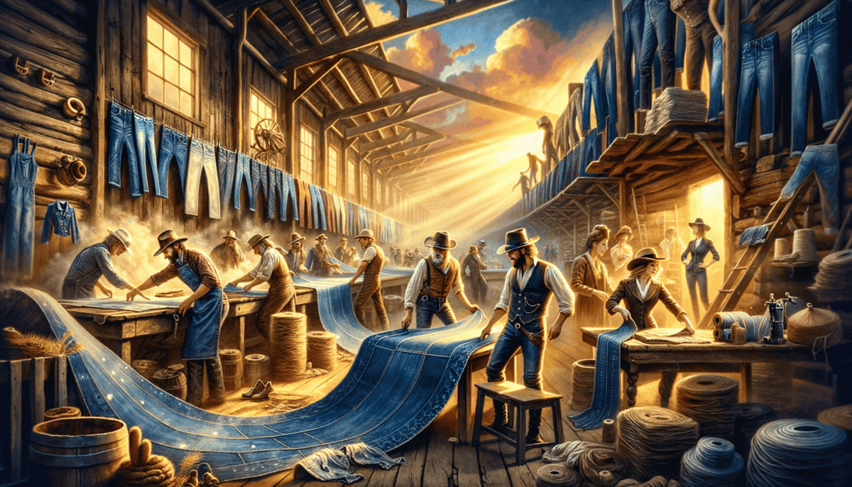 The Denim Dynasty: Weaving the World Together with Indigo and Innovation 1 Image Description