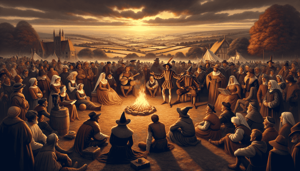 The Canterbury Tales: A Medieval Journey of Faith and Tales by Geoffrey Chaucer 2 Image Description