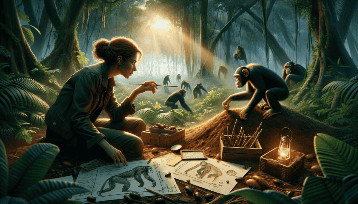 Jane Goodall: Unveiling the Secret World of Chimpanzees and Championing Their Conservation 2 Image Description