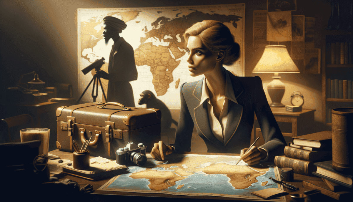 Jane Goodall: Unveiling the Secret World of Chimpanzees and Championing Their Conservation 1 Image Description