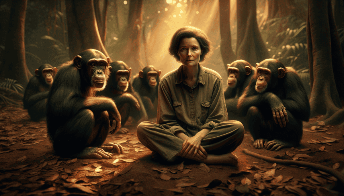 Jane Goodall: Unveiling the Untold Story of Chimpanzees and Their Shared Humanity 3 Image Description