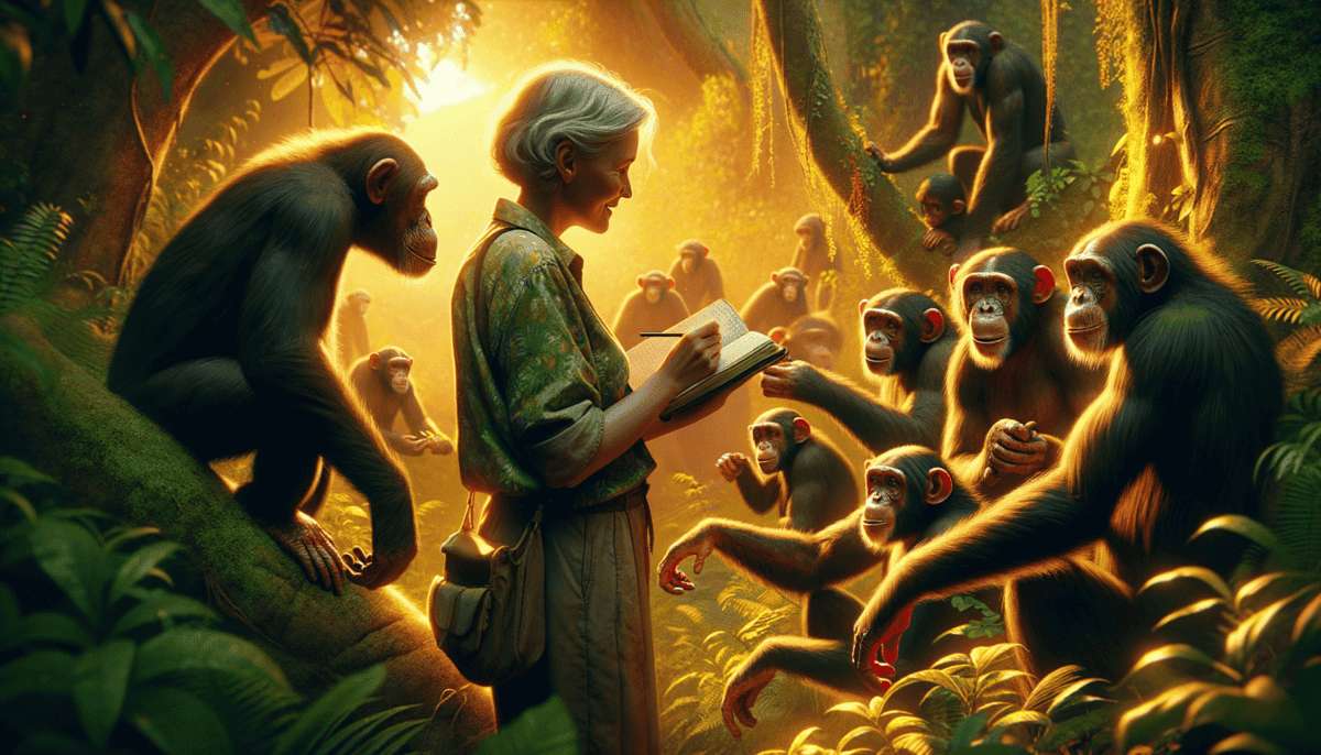 Jane Goodall: Unveiling the Untold Story of Chimpanzees and Their Shared Humanity 2 Image Description