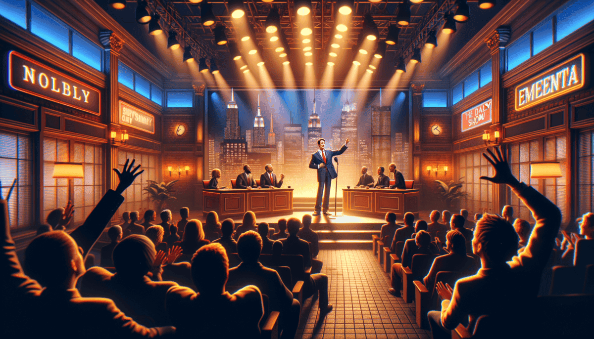 Jon Stewart: Transforming Comedy into a Political Spotlight 3 Image Description