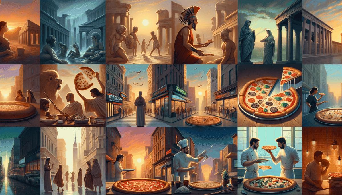 The Delicious Tale of Pizza: From Ancient Times to Your Dinner Table 4 Image Description