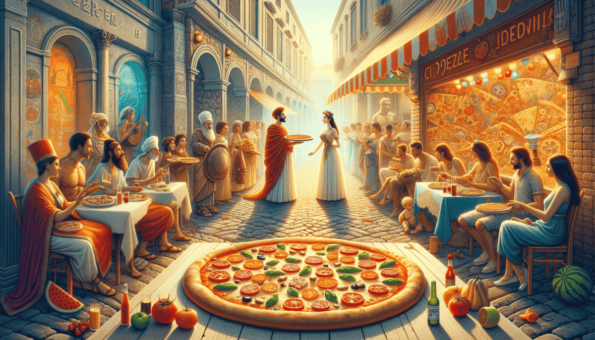 The Delicious Tale of Pizza: From Ancient Times to Your Dinner Table 2 Image Description