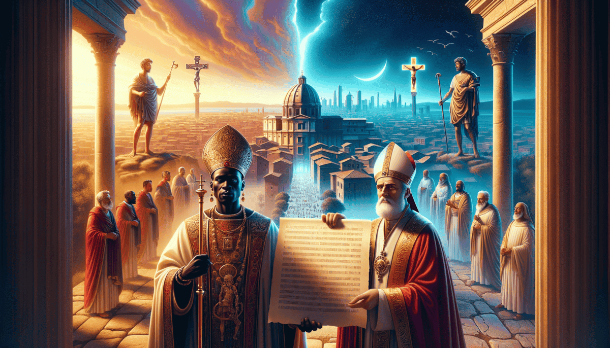 The Catholic Church: Shaping Beliefs and Civilizations Through the Ages 1 Image Description