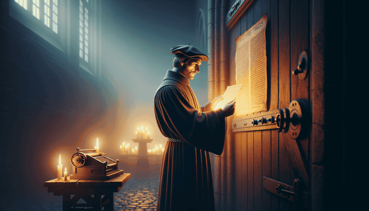 The Rise of Protestantism: A Tale of Faith, Revolt, and the Catholic Church 1 Image Description