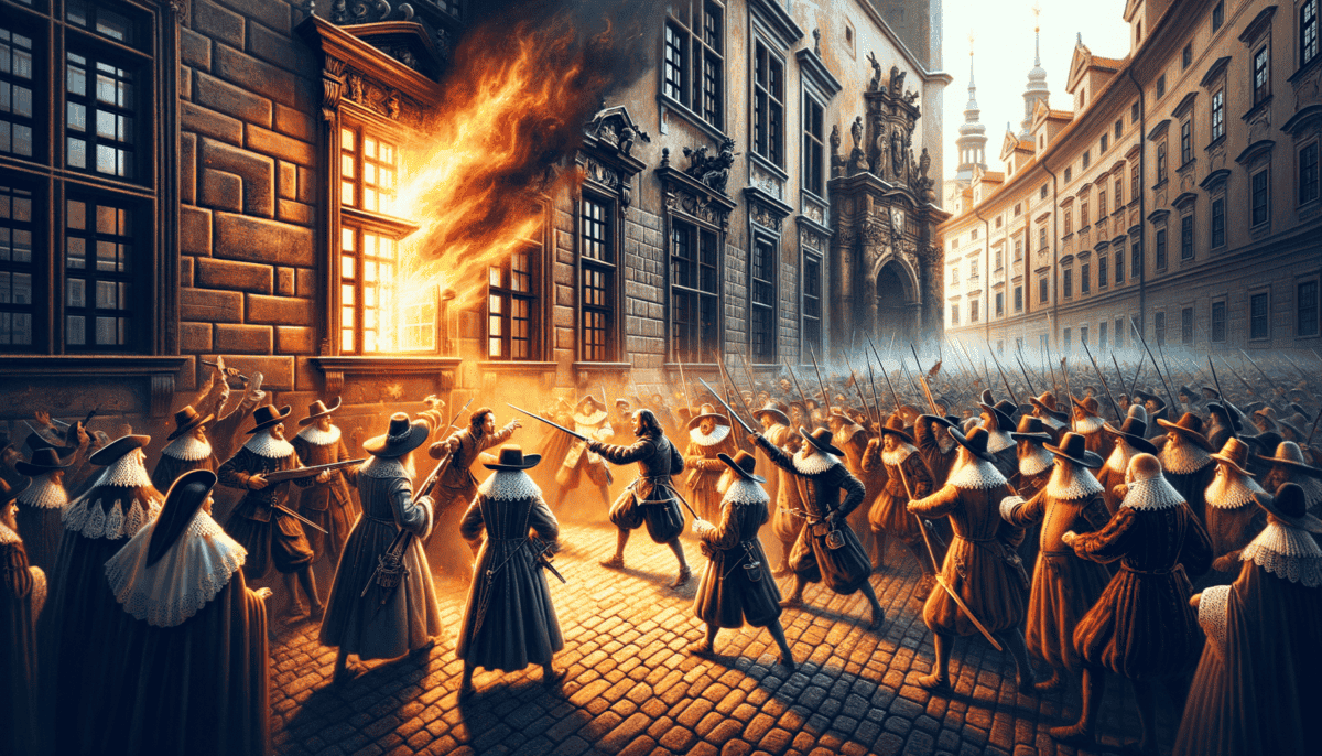 The Second Defenestration of Prague: The Window Tumble that Sparked a War 1 Image Description