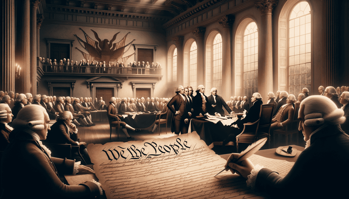 The Constitution Unveiled: A Section-by-Section Journey Through America's Foundation 4 Image Description