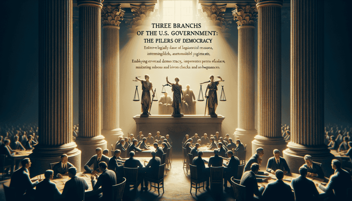 The Three Branches of US Government: The Pillars of American Democracy 4 Image Description