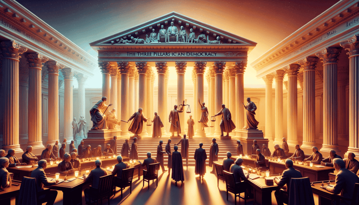 The Three Branches of US Government: The Pillars of American Democracy 3 Image Description