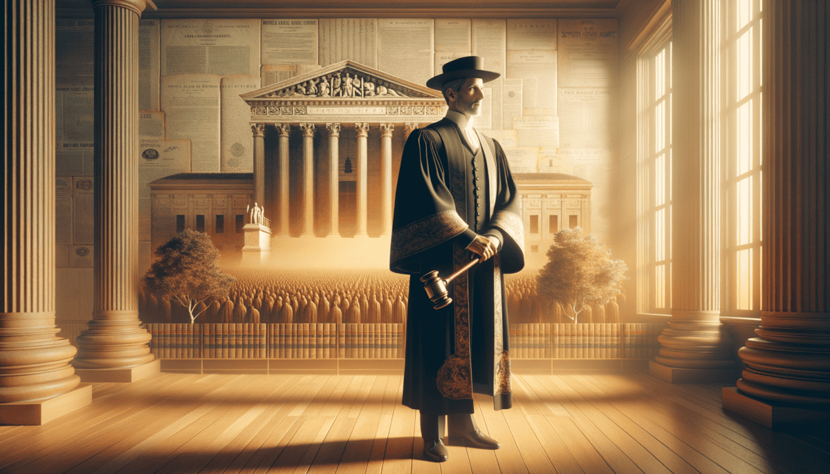 The Supreme Court: Guardians of America's Constitution and Justice 1 Image Description