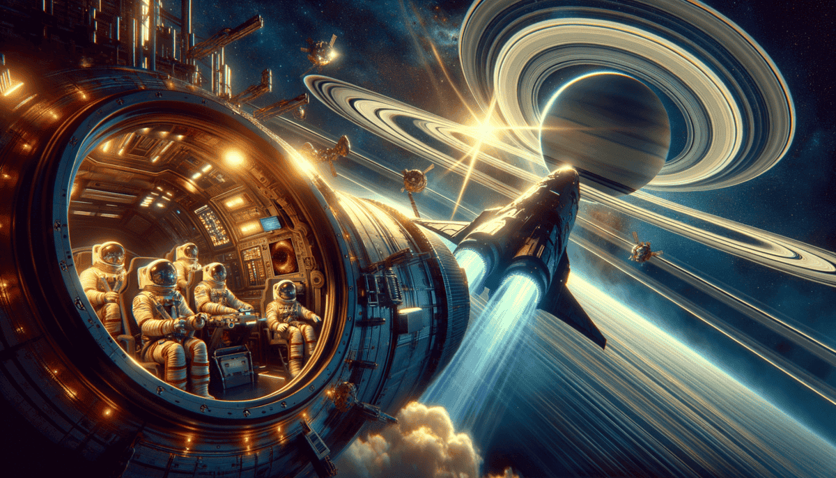 The Rings of Saturn: Exploring the Jewel of Our Solar System 3 Image Description