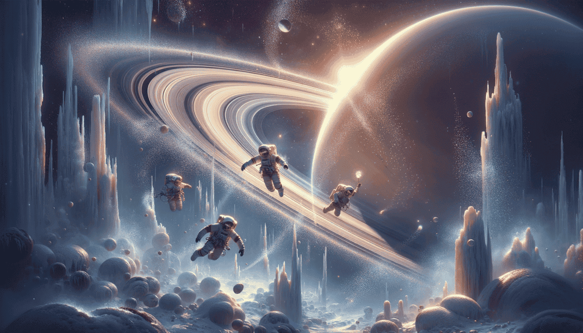 The Rings of Saturn: Exploring the Jewel of Our Solar System 4 Image Description