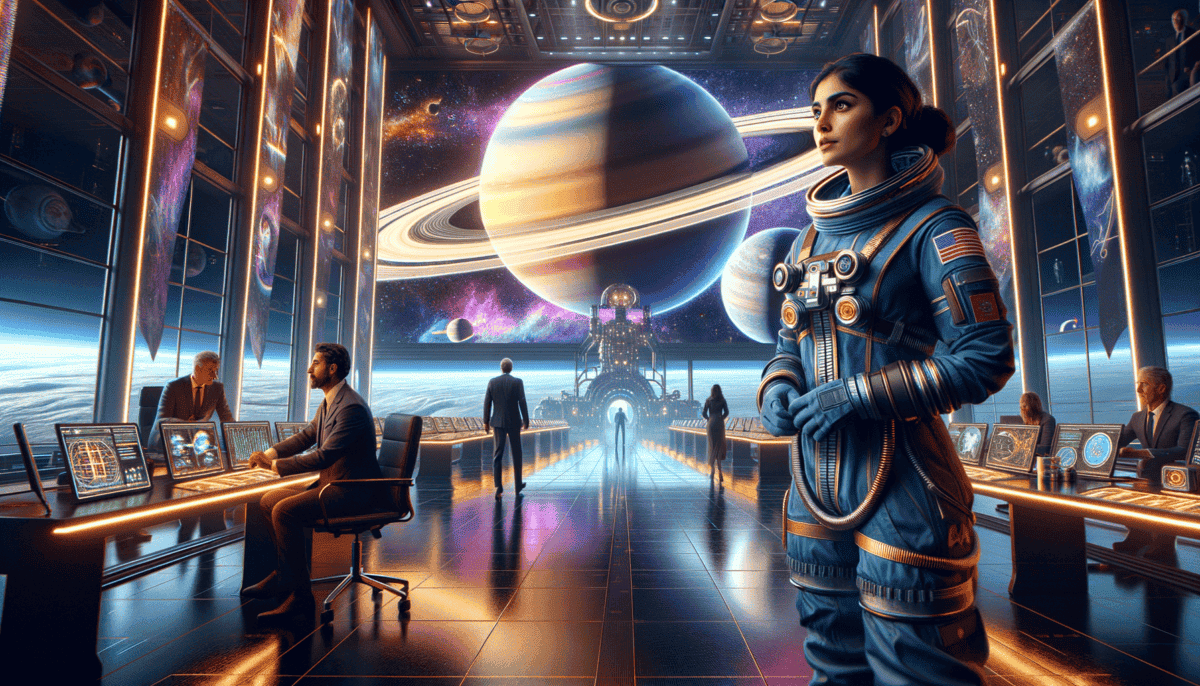 The Rings of Saturn: Exploring the Jewel of Our Solar System 1 Image Description