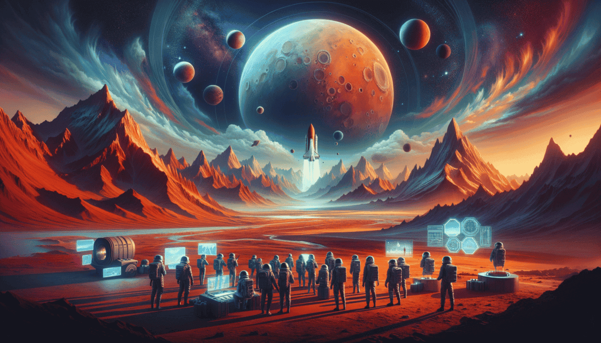 Planet Mars: Unveiling the Mysteries of the Red Planet 5 Image Description