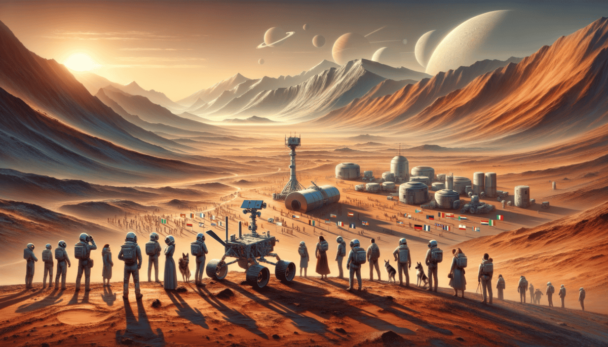 Planet Mars: Unveiling the Mysteries of the Red Planet 4 Image Description