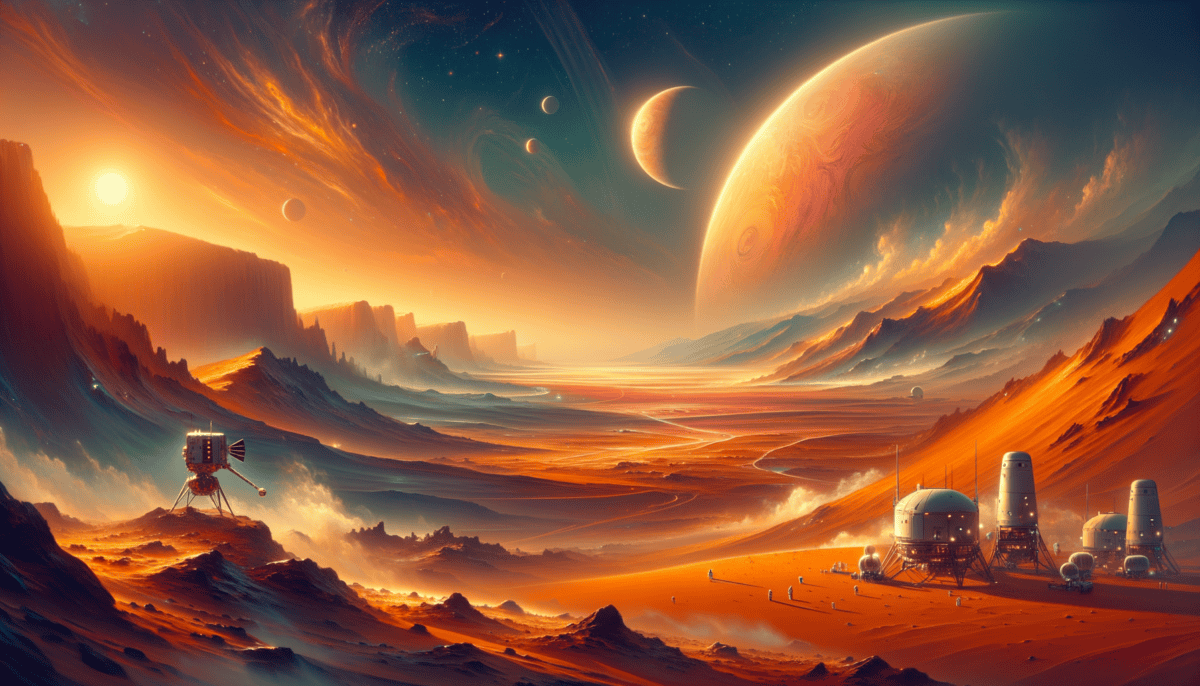 Planet Mars: Unveiling the Mysteries of the Red Planet 3 Image Description