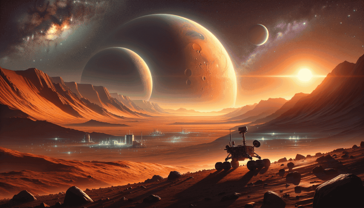 Planet Mars: Unveiling the Mysteries of the Red Planet 2 Image Description