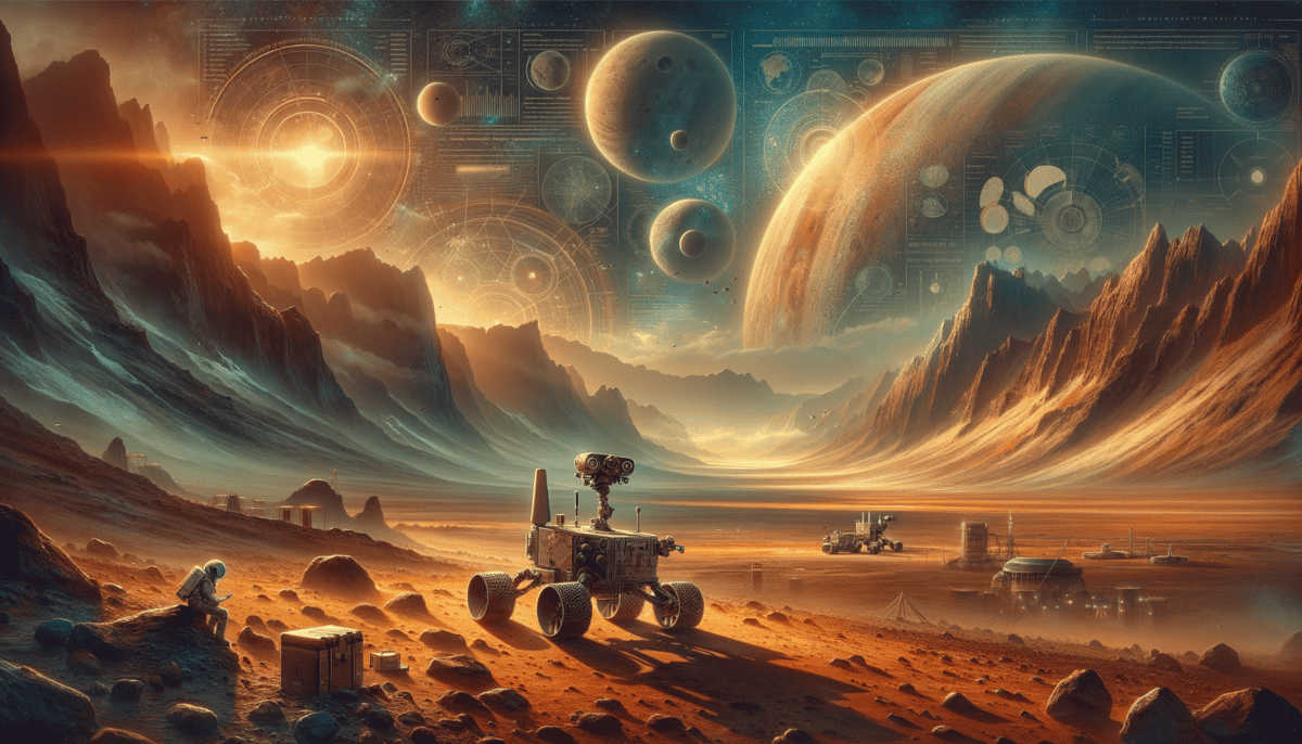 Planet Mars: Unveiling the Mysteries of the Red Planet 1 Image Description