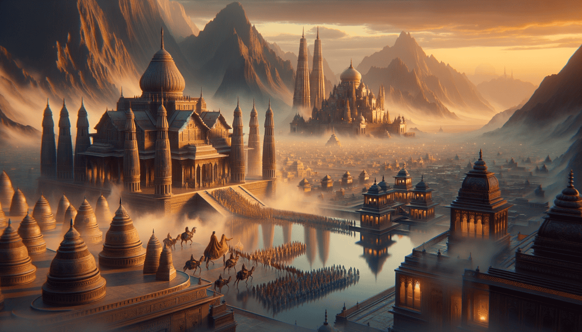 Asia's Cradle of Civilization: The Birthplace of Hinduism, Buddhism, and Islam 3 Image Description