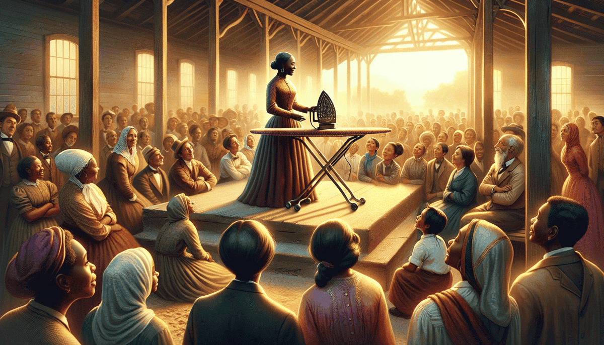 Sarah Boone: From Dressmaker to Inventor - Reshaping the Ironing Board 4 Image Description