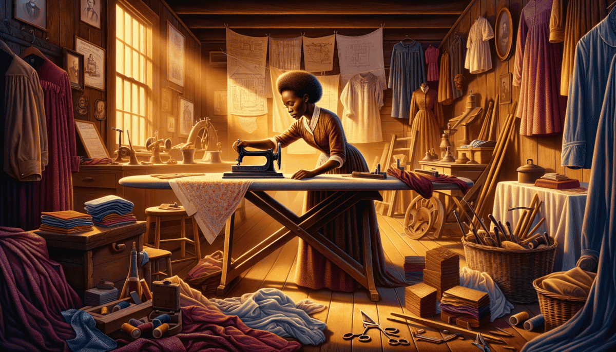 Sarah Boone: From Dressmaker to Inventor - Reshaping the Ironing Board 2 Image Description