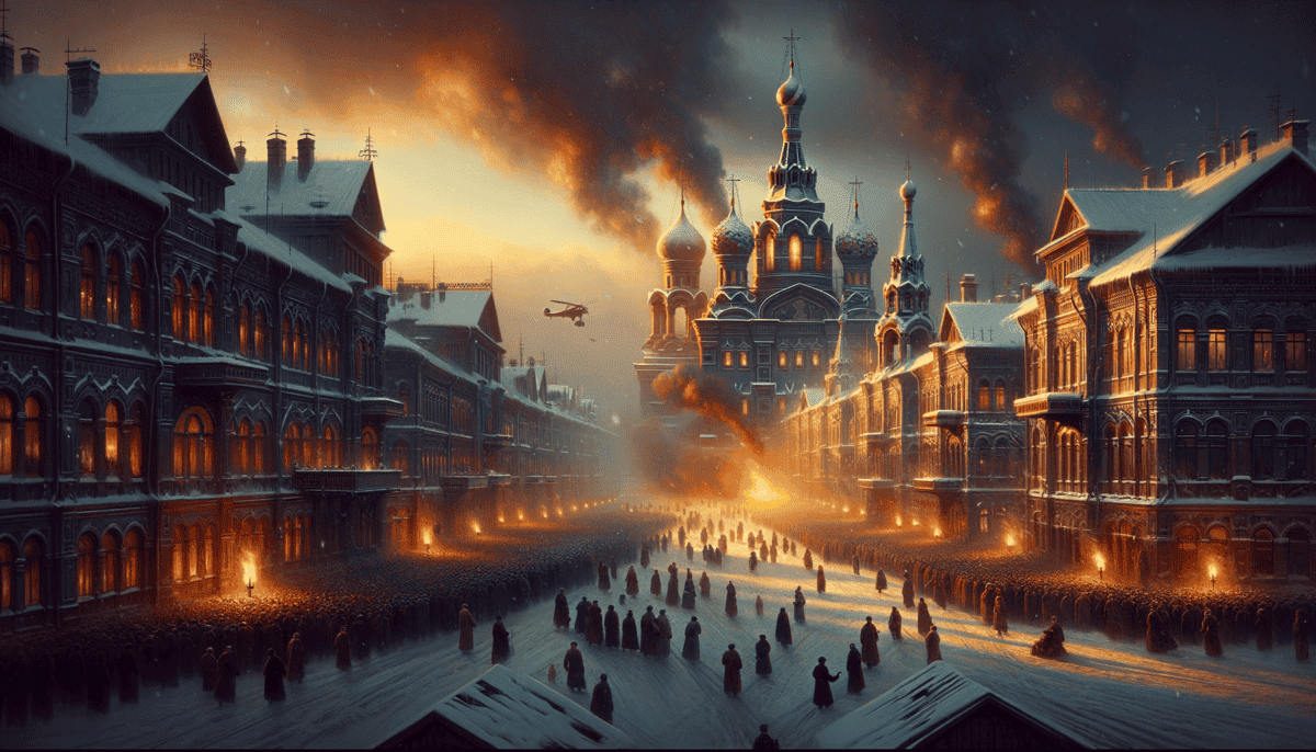 The Russian Revolution 1917-1923: The Birth of a New Nation Through Fire and Ice 4 Image Description