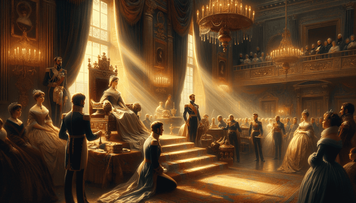 Queen Victoria's Crown: The Dawn of a New Era in 1837 3 Image Description