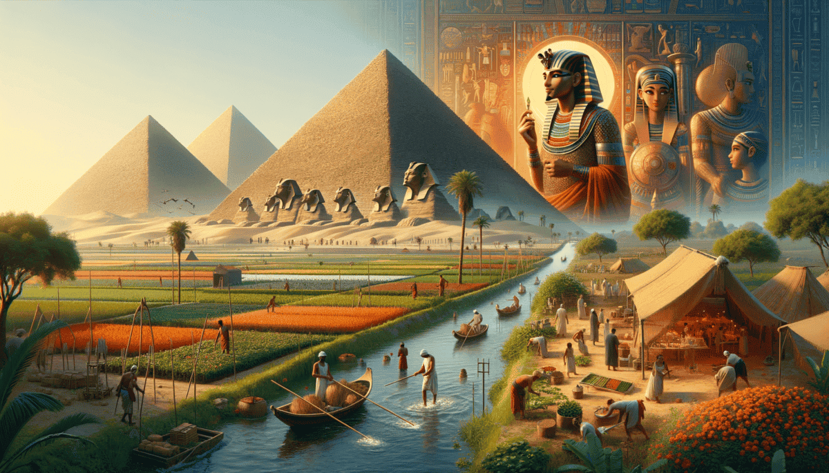 The Egyptian Empire: Pharaohs, Pyramids, and the Power of the Nile 5 Image Description