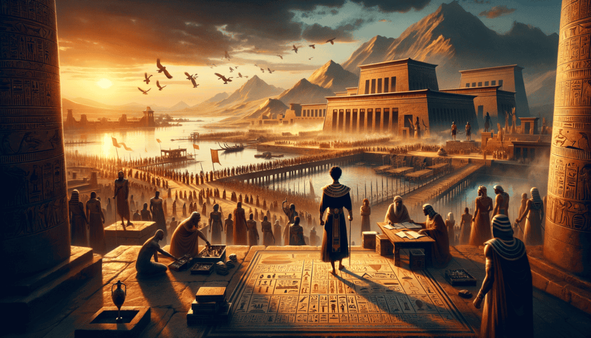 The Egyptian Empire: Pharaohs, Pyramids, and the Power of the Nile 4 Image Description