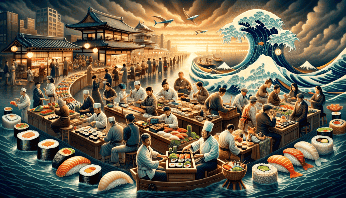 The Story of Sushi: A Delicious Journey Through Japanese History 3 Image Description