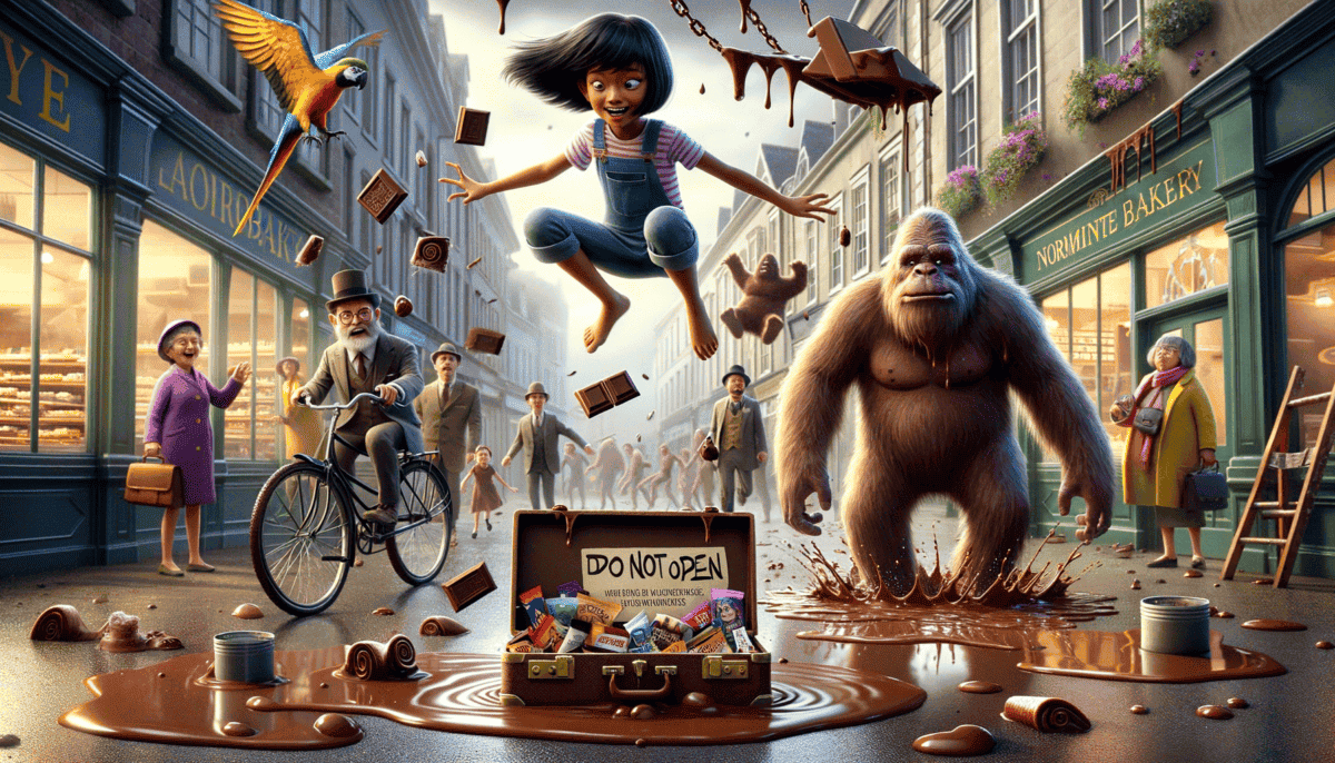 Marie and the Secret Mission: A Chocolate Rain Adventure 4 Image Description