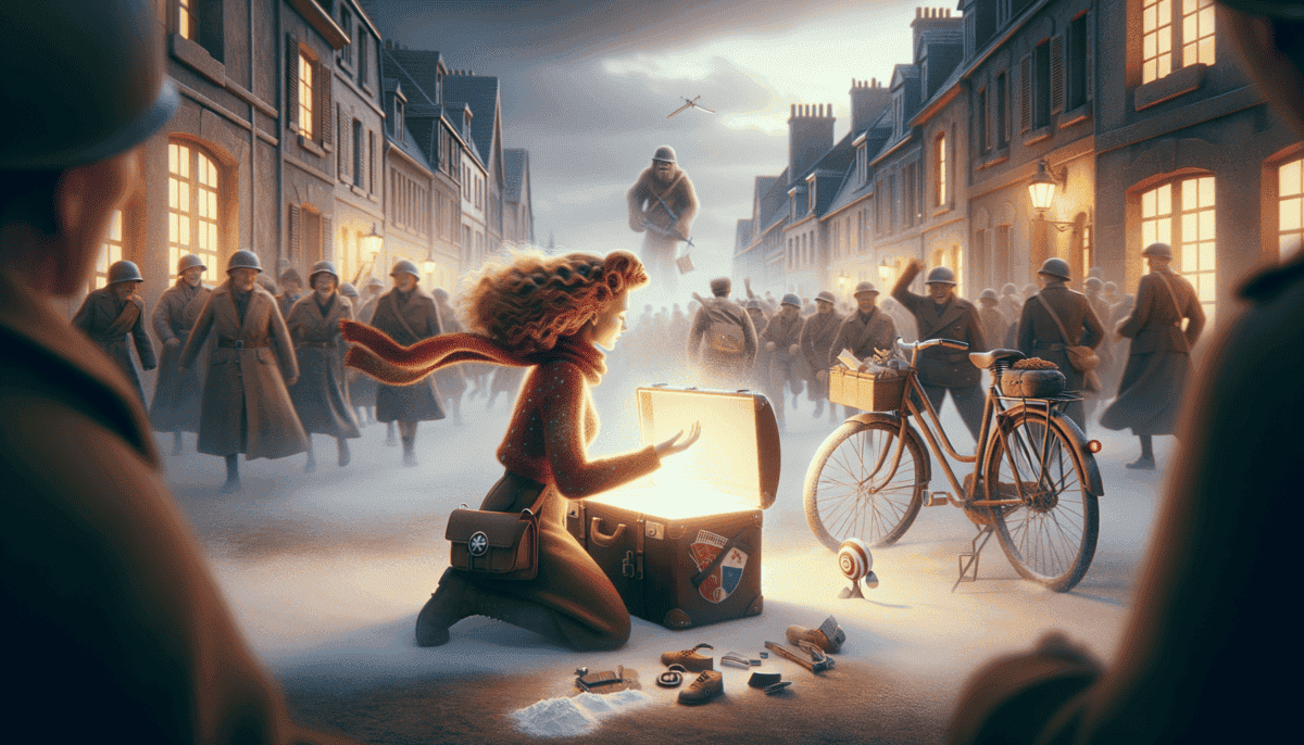 Marie's Marvelous Mind & The Mysterious Case: A World War II Adventure Near Normandy 5 Image Description