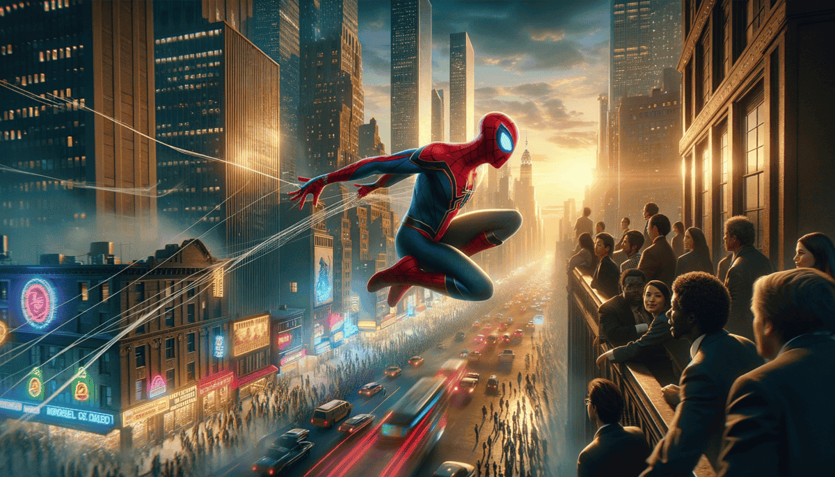 The Legend of Spider-Man: Swinging Through the Skyscrapers of New York City 2 Image Description