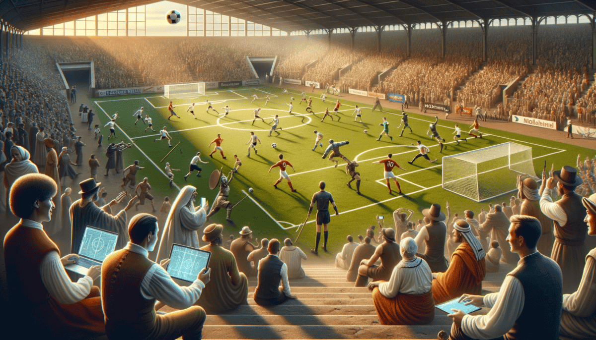 The History of Football: From Ancient Fields to Modern Stadiums 4 Image Description