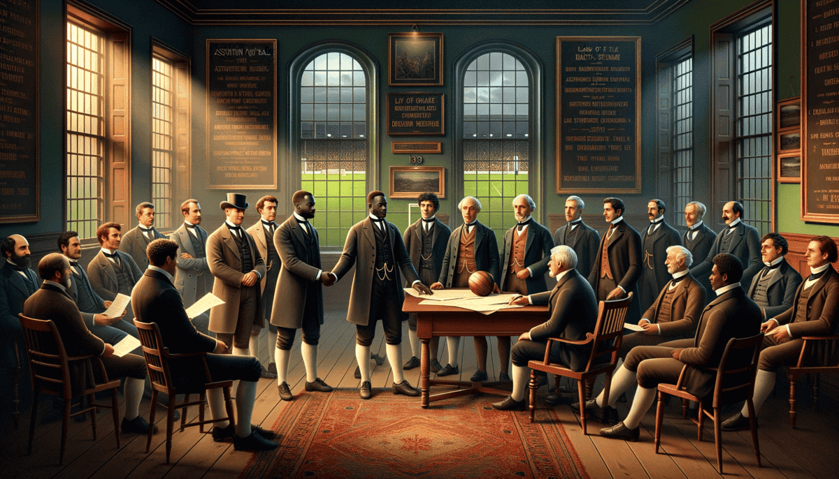 The History of Football: From Ancient Fields to Modern Stadiums 2 Image Description