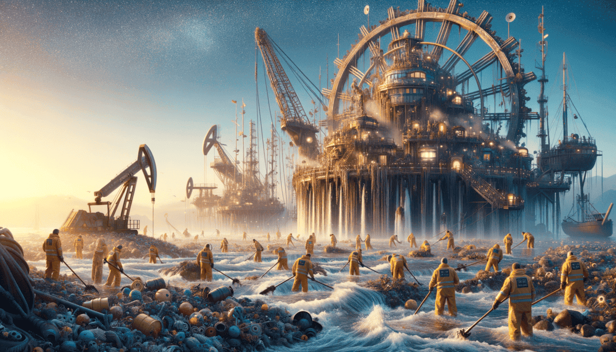 The BP Oil Spill: A Race Against Time to Save the Gulf 5 Image Description